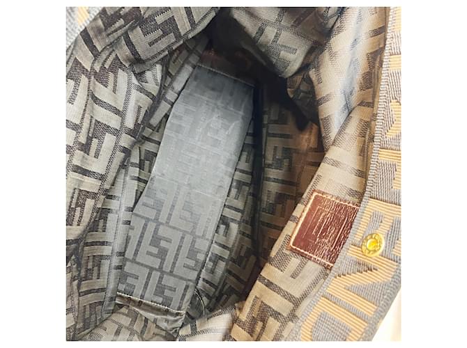 Fendi Zucca Pattern Tote Bag Braun - Ansicht 7