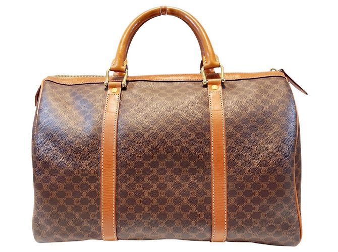 Céline Celine Macadam Vintage Boston Bag Braun - Ansicht 2