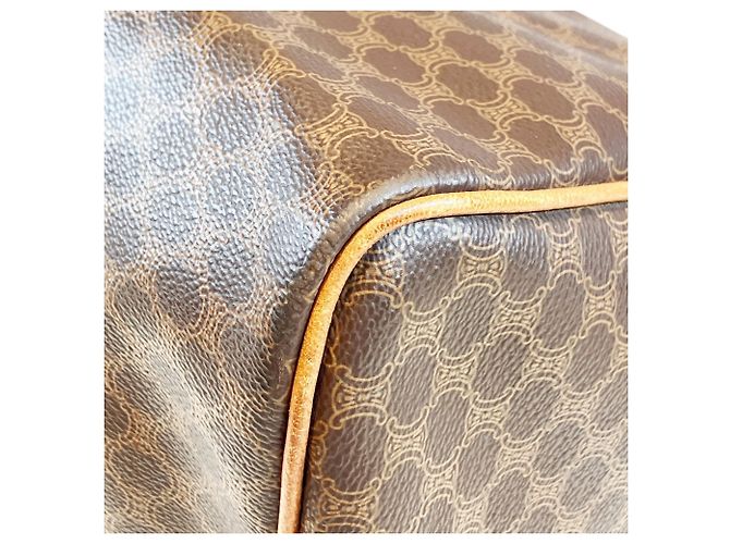 Céline Celine Macadam Vintage Boston Bag Braun - Ansicht 5