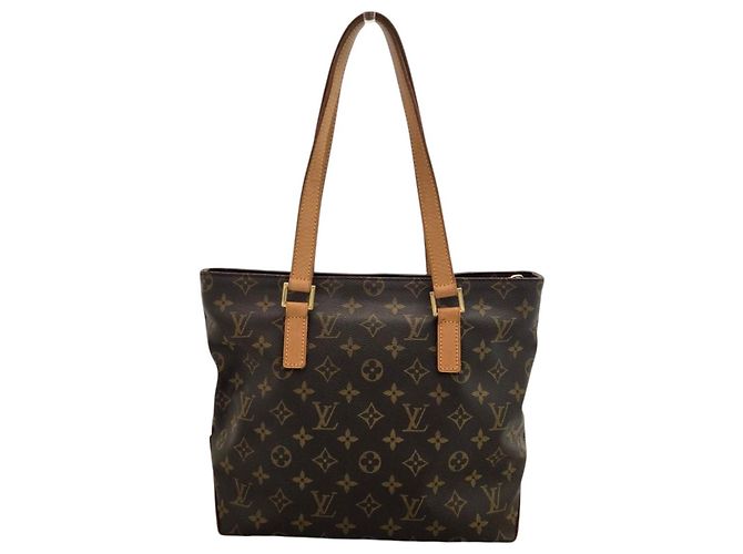 Borsa Tote Cabas Piano Louis Vuitton Marrone - vista 2
