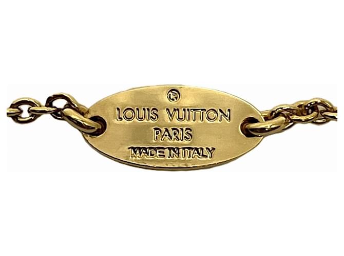 Collana Essential V Louis Vuitton D'oro - vista 5