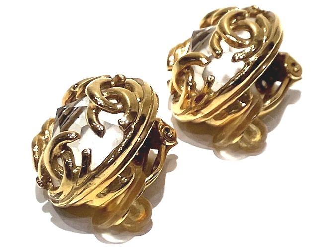 Timeless Orecchini a clip placcati in oro Chanel - vista 2