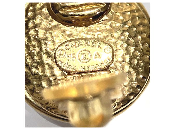 Timeless Orecchini a clip placcati in oro Chanel - vista 5