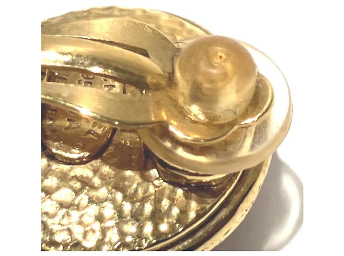 Timeless Orecchini a clip placcati in oro Chanel - vista 6