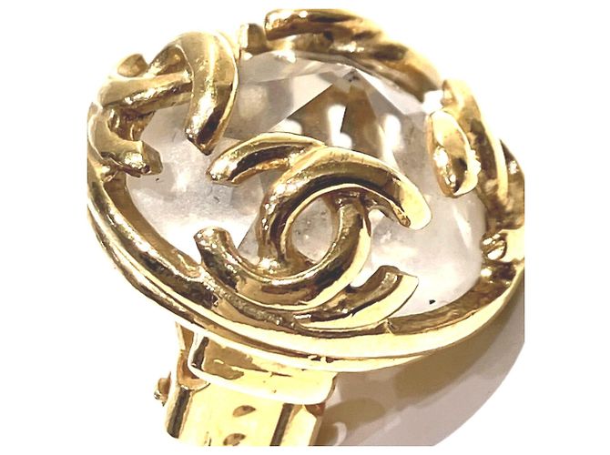 Timeless Orecchini a clip placcati in oro Chanel - vista 9