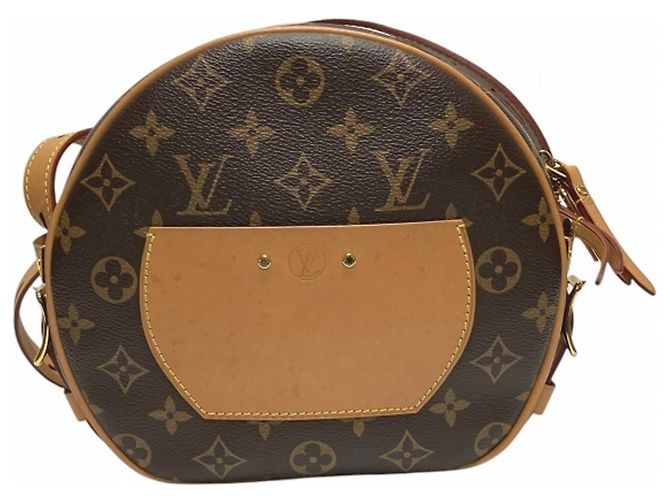 Louis Vuitton Boite Chapeau Souple MM Borsa a Spalla Marrone - vista 2