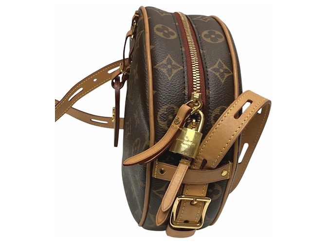Louis Vuitton Boite Chapeau Souple MM Borsa a Spalla Marrone - vista 9