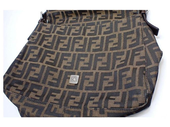 Fendi Zucca Tasche Braun - Ansicht 10