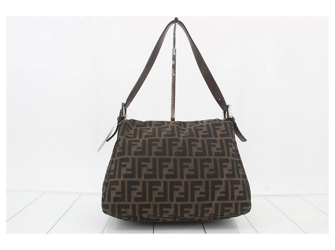 Fendi Zucca Tasche Braun - Ansicht 2