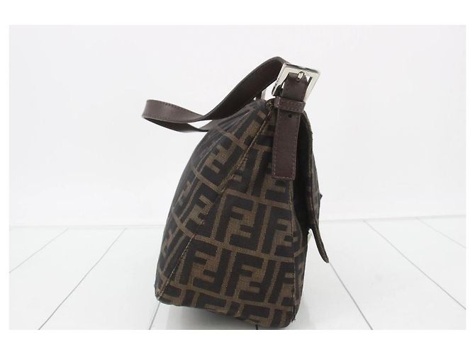 Fendi Zucca Tasche Braun - Ansicht 4