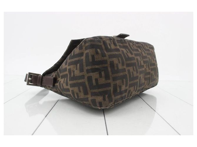 Fendi Zucca Tasche Braun - Ansicht 5