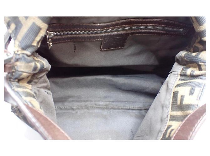 Fendi Zucca Tasche Braun - Ansicht 9
