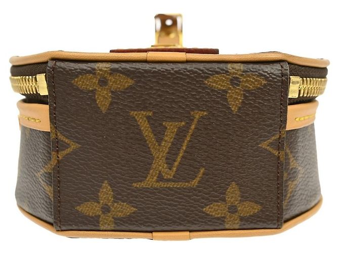 Louis Vuitton Boîte Chapeau Canvas Micro Marrone - vista 7