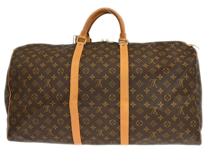 Louis Vuitton Keepall Monogram 60 Marrone - vista 2