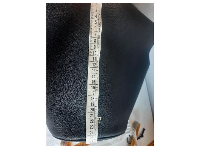 Borsa tote in pelle nera KHAITE Nero - vista 10