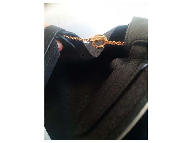 Borsa tote in pelle nera KHAITE Nero - vista 3