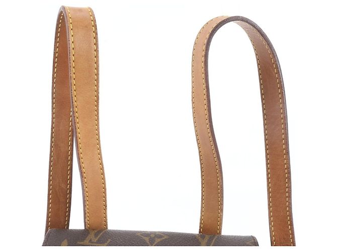 Zaino e Borsa a Spalla Louis Vuitton Monogram Montsouris MM Marrone - vista 2