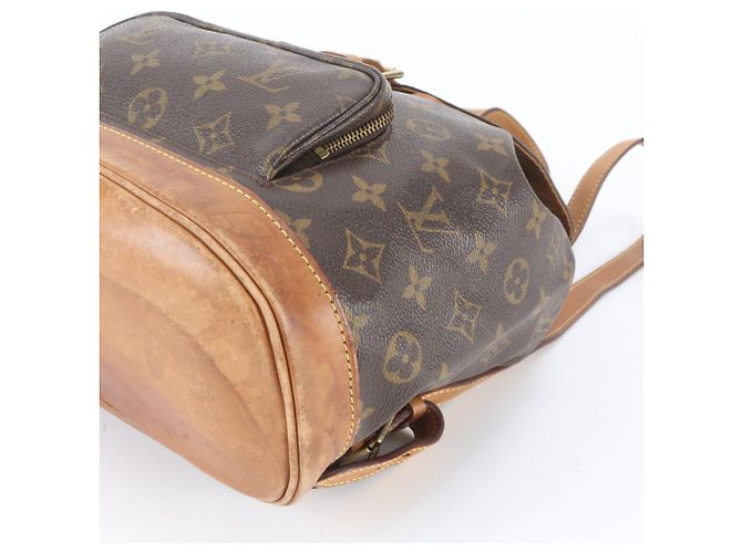 Zaino e Borsa a Spalla Louis Vuitton Monogram Montsouris MM Marrone - vista 4