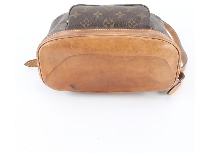 Zaino e Borsa a Spalla Louis Vuitton Monogram Montsouris MM Marrone - vista 5