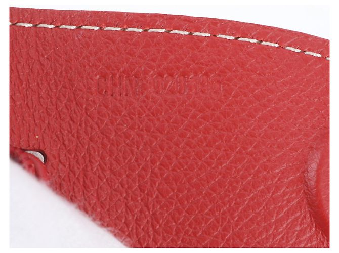 Charm per borsa in pelle rossa Goyard - vista 9