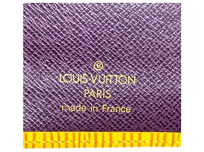 Cartera larga Continental Viennois Louis Vuitton Amarillo - vista 4