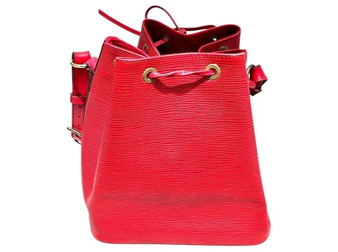 Noe Borsa a Spalla Louis Vuitton Petit Noé Rosso - vista 2