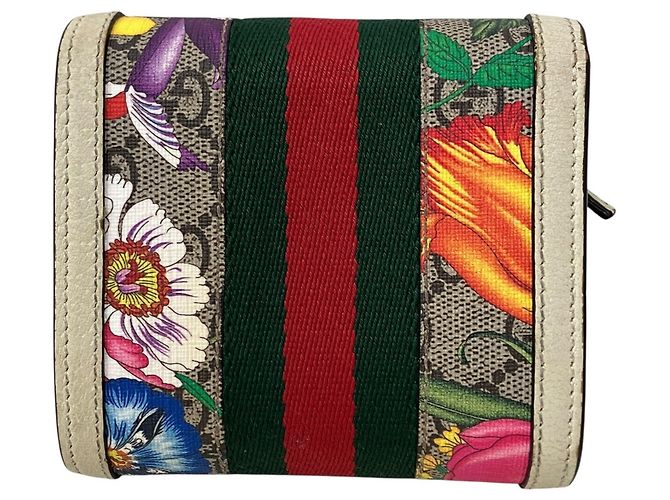 Cartera compacta Gucci Ophidia Multicolor - vista 2