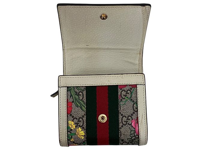 Cartera compacta Gucci Ophidia Multicolor - vista 3
