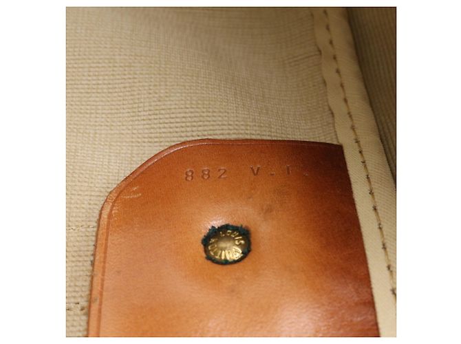 Borsa Boston in pelle Louis Vuitton Monogram Sirius 70 M41400 Marrone - vista 11
