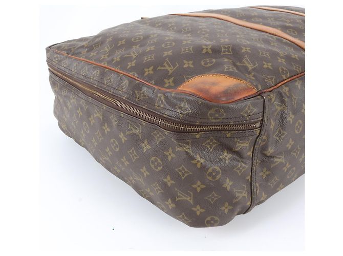 Borsa Boston in pelle Louis Vuitton Monogram Sirius 70 M41400 Marrone - vista 6