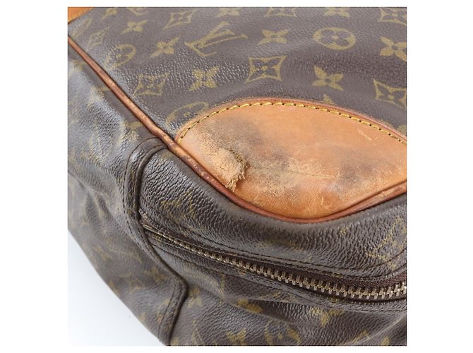 Borsa Boston in pelle Louis Vuitton Monogram Sirius 70 M41400 Marrone - vista 9