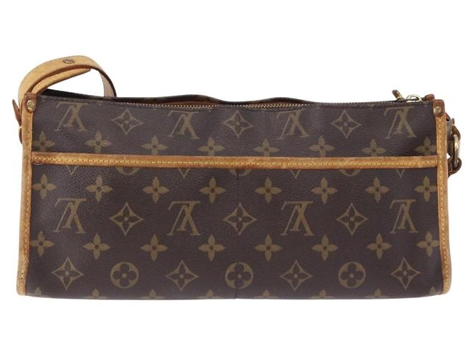 LOUIS VUITTON Borsa a tracolla lunga Monogram Popincourt M40008 LV Auth 194197 Monogramma - vista 2