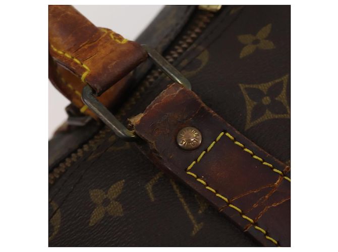 LOUIS VUITTON Monogram Keepall Bandouliere 55 Boston Bag M41414 LV Auth bs36149 - view 19