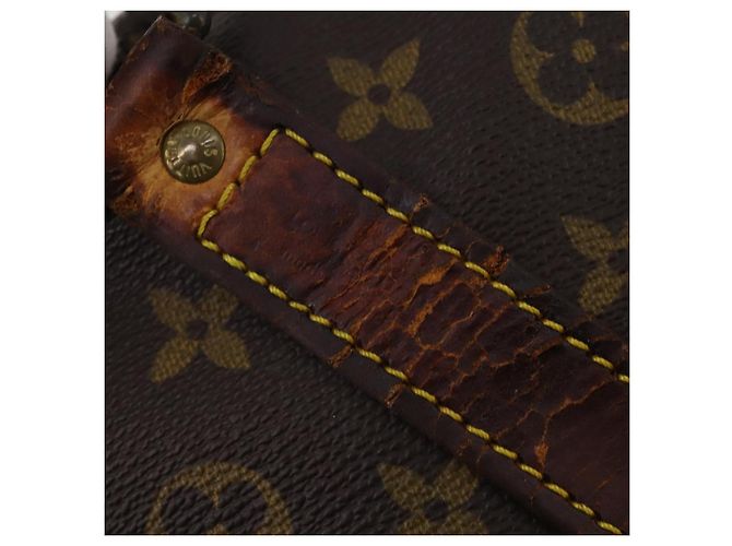 LOUIS VUITTON Monogram Keepall Bandouliere 55 Boston Bag M41414 LV Auth bs36149 - view 21