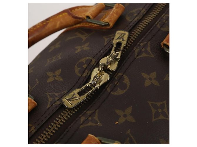 LOUIS VUITTON Monogram Keepall Bandouliere 50 Boston Bag M41416 LV Auth 192106 Monogramma - vista 21