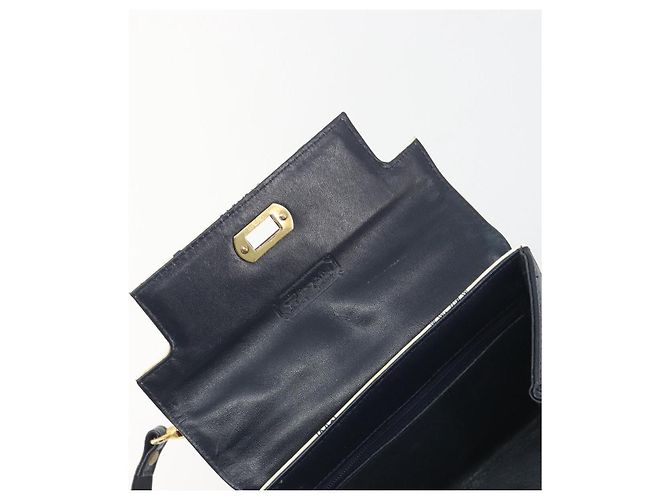 Borsa MCM Vicetos Logogram PVC Pelle 2way White Gold Auth 193908 Bianco D'oro - vista 18