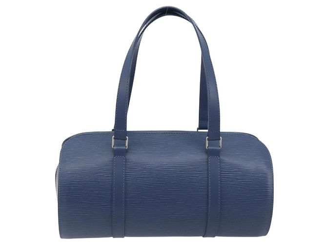 Borsa LOUIS VUITTON Epi Soufflot Safir LV Auth 194610SAV - vista 2
