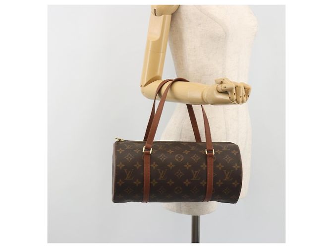 LOUIS VUITTON Borsa Monogram Papillon 30 M51385 LV Auth am12217V Monogramma - vista 21