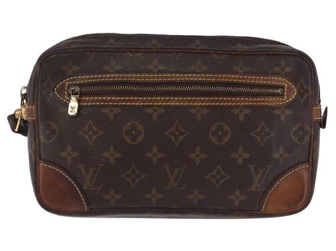 LOUIS VUITTON Monogram Marly Dragonne GM Clutch M51825 LV Auth 191976 Monogramma - vista 13