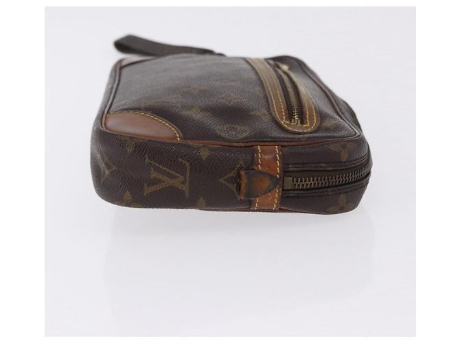 LOUIS VUITTON Monogram Marly Dragonne GM Clutch M51825 LV Auth 191976 Monogramma - vista 3