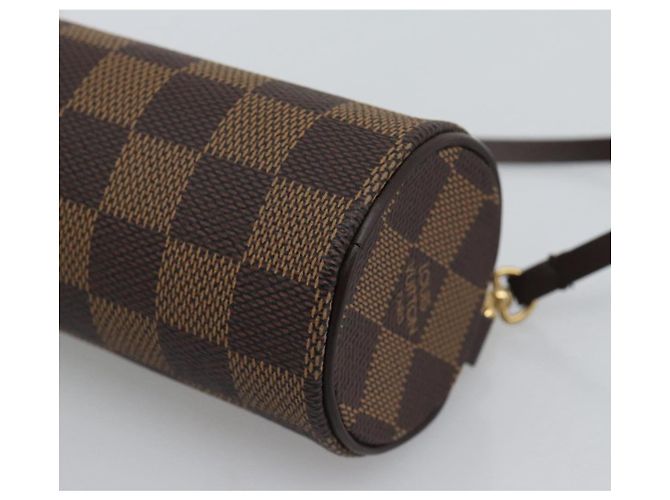 LOUIS VUITTON Damier Ebene Papillon Pouch LV Auth 194694V - vista 14