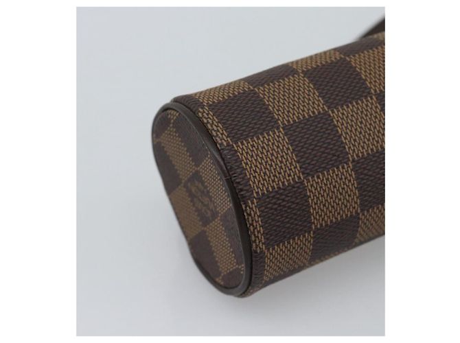 LOUIS VUITTON Damier Ebene Papillon Pouch LV Auth 194694V - vista 15
