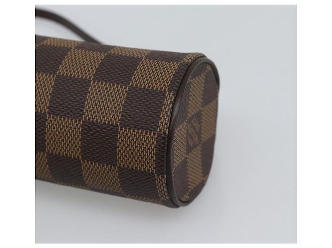 LOUIS VUITTON Damier Ebene Papillon Pouch LV Auth 194694V - vista 16