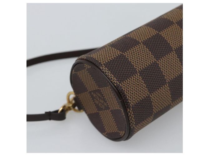 LOUIS VUITTON Damier Ebene Papillon Pouch LV Auth 194694V - vista 17
