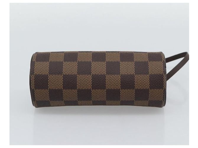 LOUIS VUITTON Damier Ebene Papillon Pouch LV Auth 194694V - vista 5