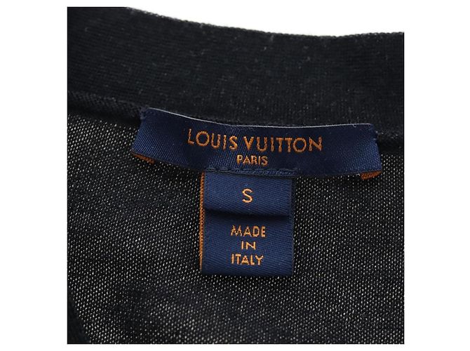 LOUIS VUITTON Cardigã Monogram Trunk Time em lã e seda LV Auth bs36696M Monograma - vista 10
