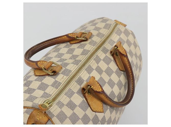 LOUIS VUITTON Borsa Damier Azur Speedy 30 N41533 LV Auth 194067 - vista 7