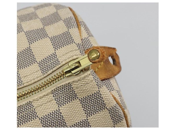 LOUIS VUITTON Borsa Damier Azur Speedy 30 N41533 LV Auth 194067 - vista 9