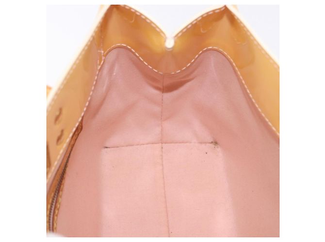 LOUIS VUITTON Borsa Monogram Vernis Reade PM Rosa Marshmallow M91306 Auth hk3934 - vista 20