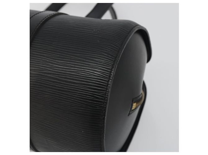 Borsa LOUIS VUITTON Epi Soufflot Nera M52222 LV Auth 194686 Nero - vista 10